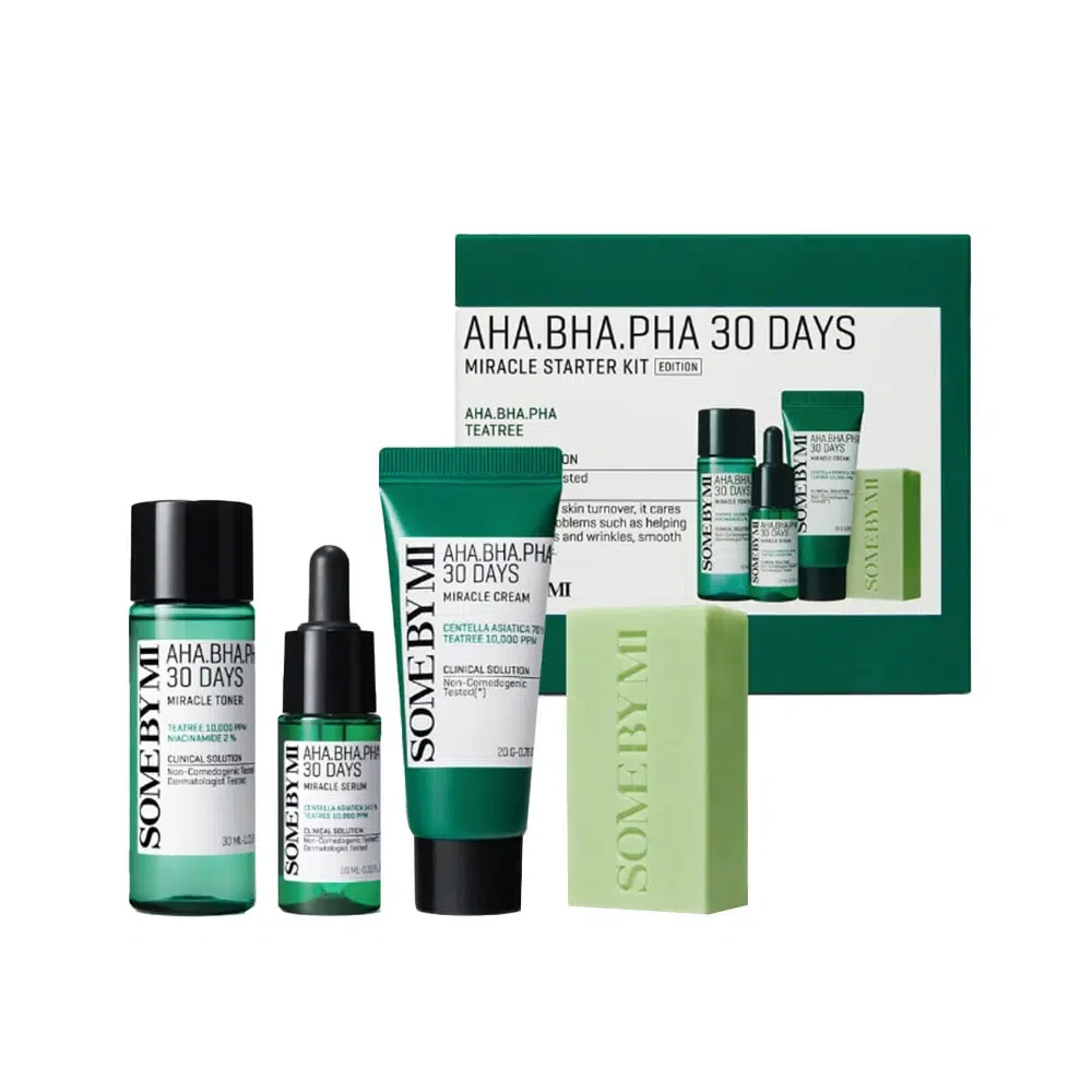 SOME BY MI AHA BHA PHA 30 Days Miracle Starter Kit packaging